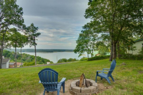 Lake-View Mountain Home Retreat with Fire Pit!